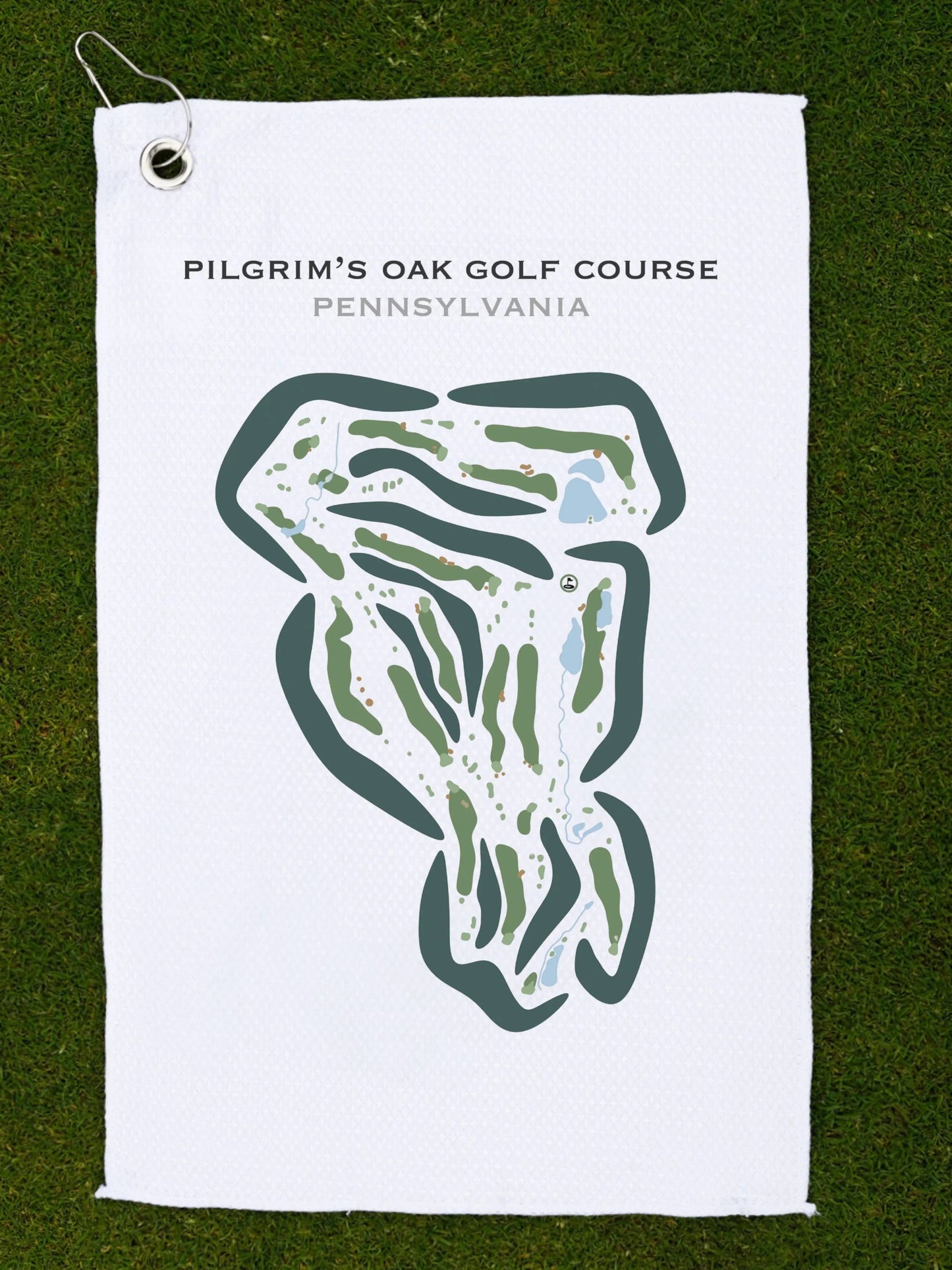 Pilgrim's Oak Golf Course, Pennsylvania - Printed Golf Courses