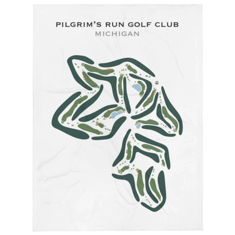 Pilgrim's Run Golf Club, Michigan - Printed Golf Courses