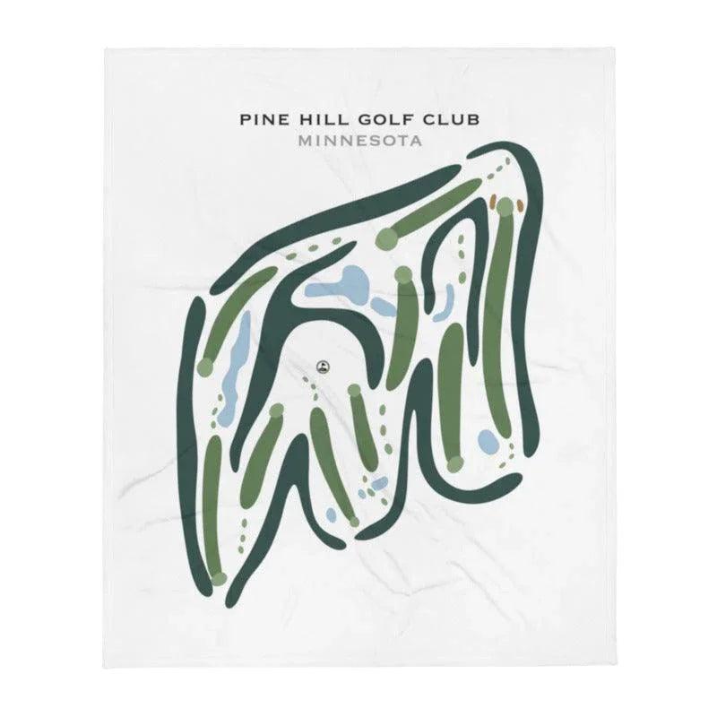 Pine Hill Golf Club, Minnesota - Printed Golf Courses