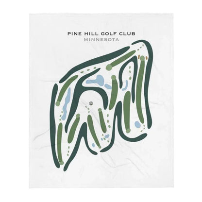 Pine Hill Golf Club, Minnesota - Printed Golf Courses