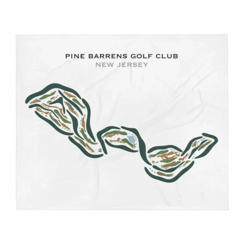 Pine Barrens Golf Club, New Jersey - Printed Golf Courses
