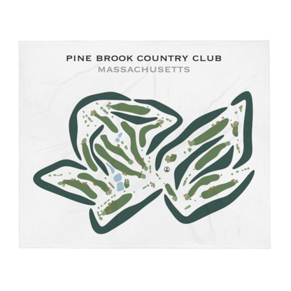 Pine Brook Country Club, Massachusetts - Printed Golf Courses
