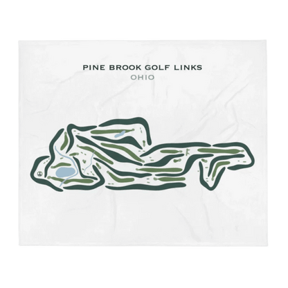 Pine Brook Golf Links, Ohio - Printed Golf Courses
