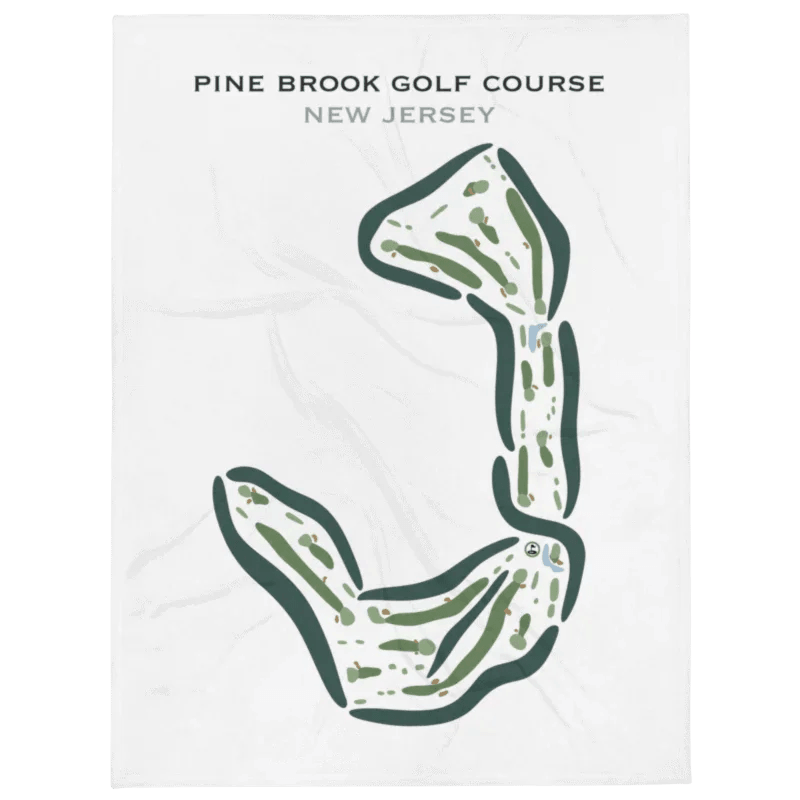 Pine Brook Golf Course, New Jersey - Printed Golf Courses