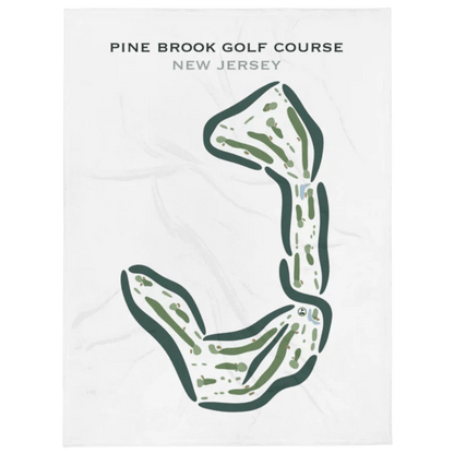 Pine Brook Golf Course, New Jersey - Printed Golf Courses