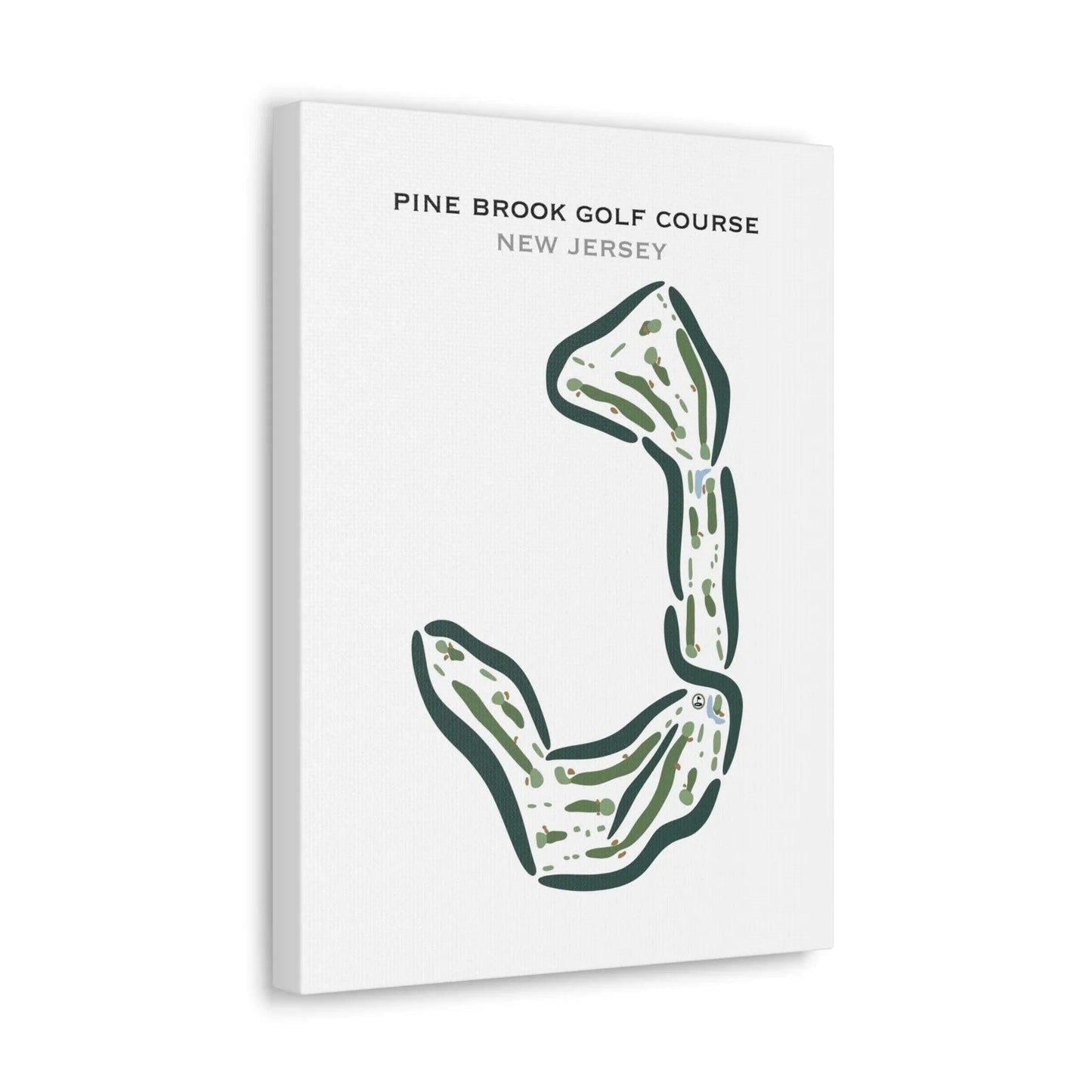 Pine Brook Golf Course, New Jersey - Printed Golf Courses