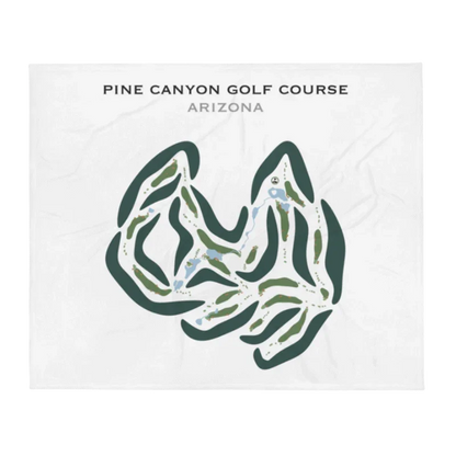 Pine Canyon Golf Course, Arizona - Printed Golf Courses