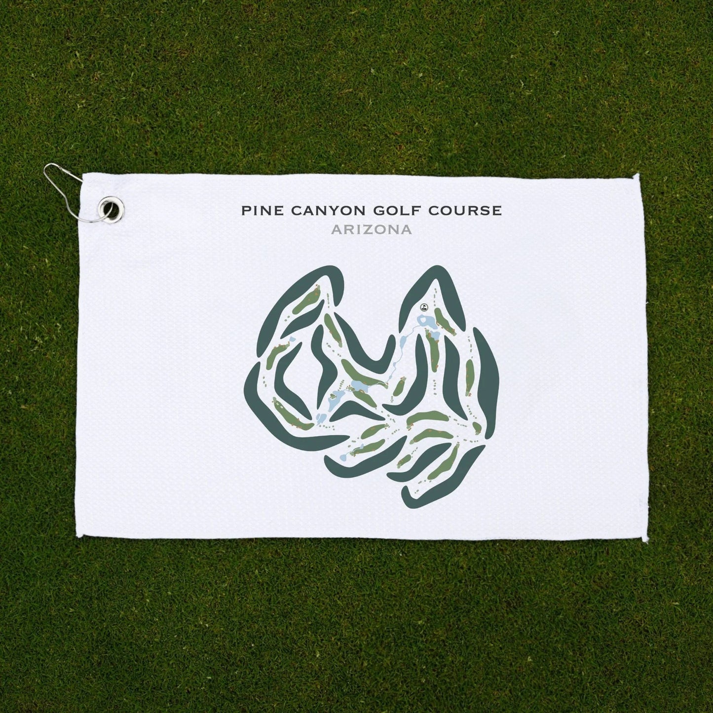 Pine Canyon Golf Course, Arizona - Printed Golf Courses