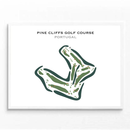 Pine Cliffs Golf Course, Portugal - Printed Golf Courses