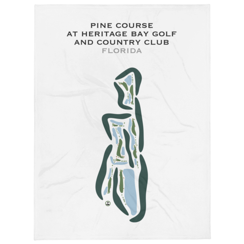 Pine Course at Heritage Bay Golf and Country Club, Florida - Printed Golf Courses