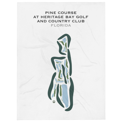 Pine Course at Heritage Bay Golf and Country Club, Florida - Printed Golf Courses
