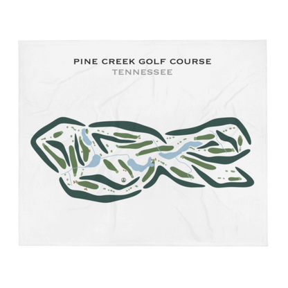 Pine Creek Golf Course, Tennessee - Printed Golf Courses