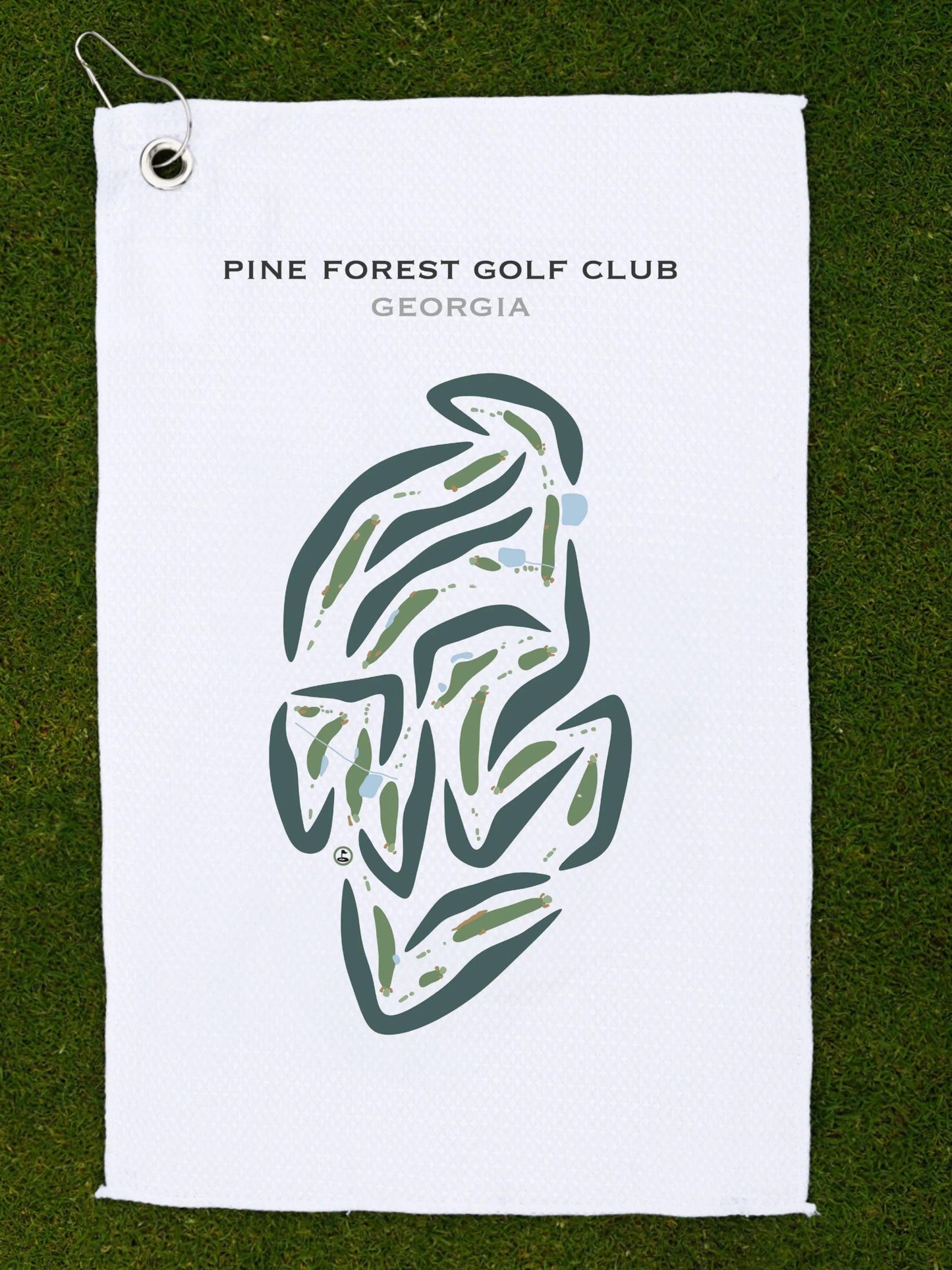 Pine Forest Golf Club, Georgia - Printed Golf Courses