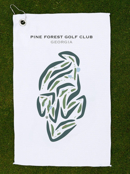 Pine Forest Golf Club, Georgia - Printed Golf Courses