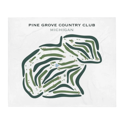 Pine Grove Country Club, Michigan - Printed Golf Courses