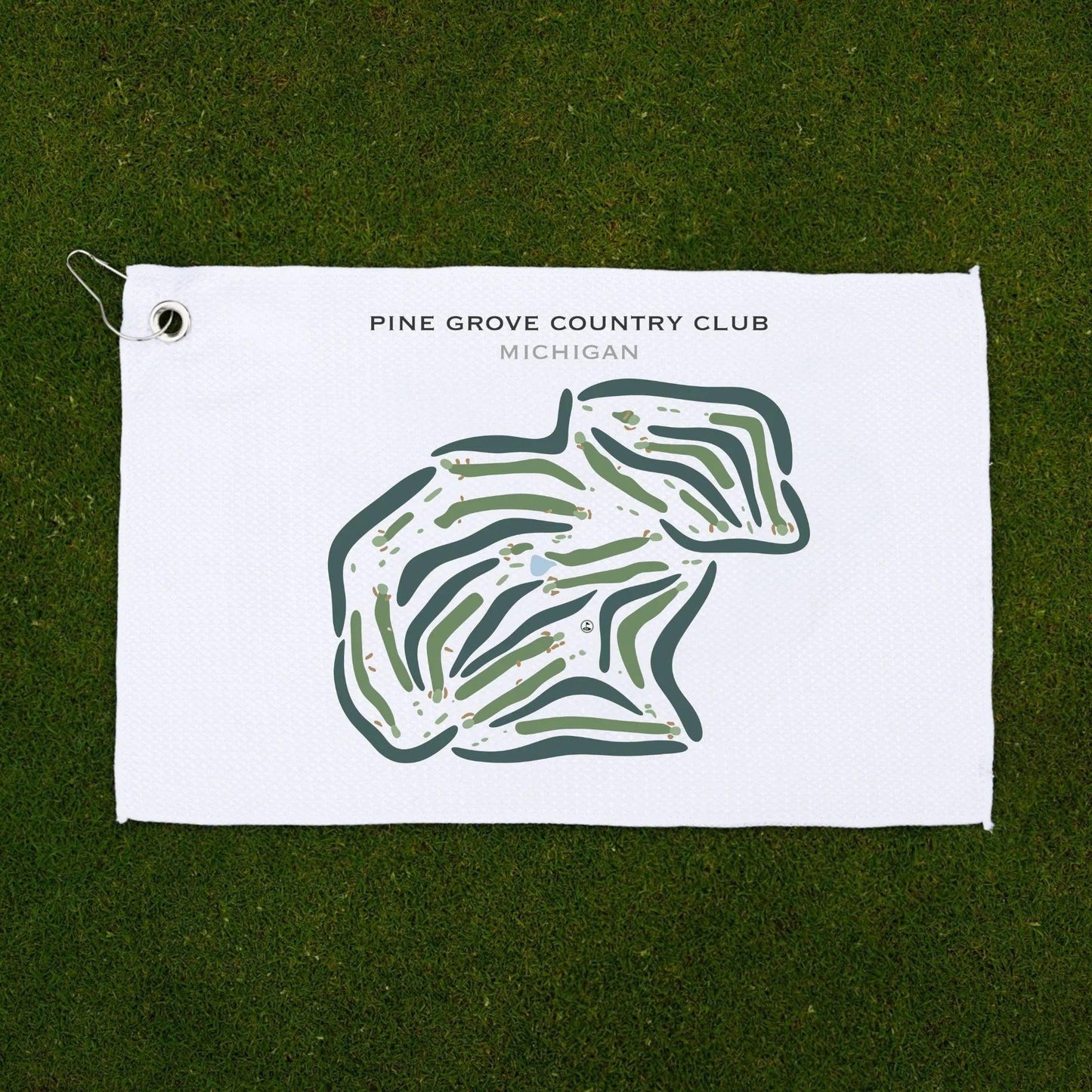 Pine Grove Country Club, Michigan - Printed Golf Courses