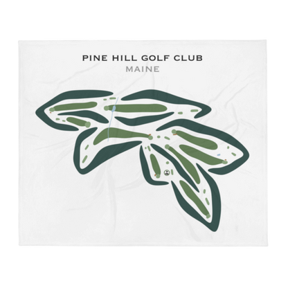 Pine Hill Golf Club, Maine - Printed Golf Courses