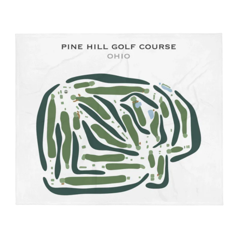 Pine Hill Golf Course, Ohio - Printed Golf Courses