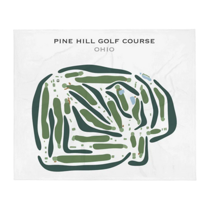 Pine Hill Golf Course, Ohio - Printed Golf Courses