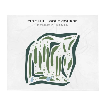 Pine Hill Golf Course, Pennsylvania - Printed Golf Courses