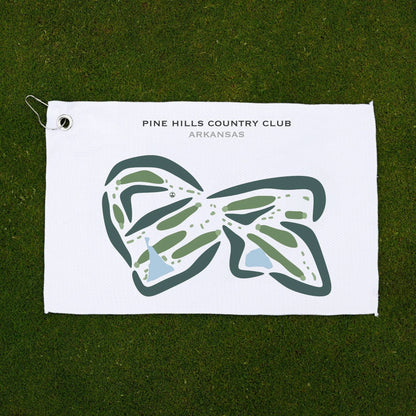 Pine Hills Country Club, Arkansas - Printed Golf Courses