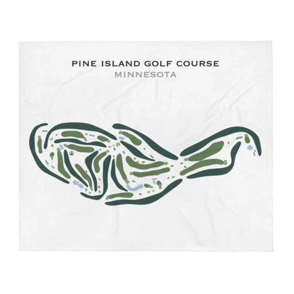 Pine Island Golf Course, Minnesota - Printed Golf Courses