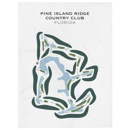 Pine Island Ridge Country Club, Florida - Printed Golf Courses