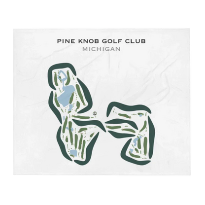 Pine Knob Golf Club, Michigan - Printed Golf Courses
