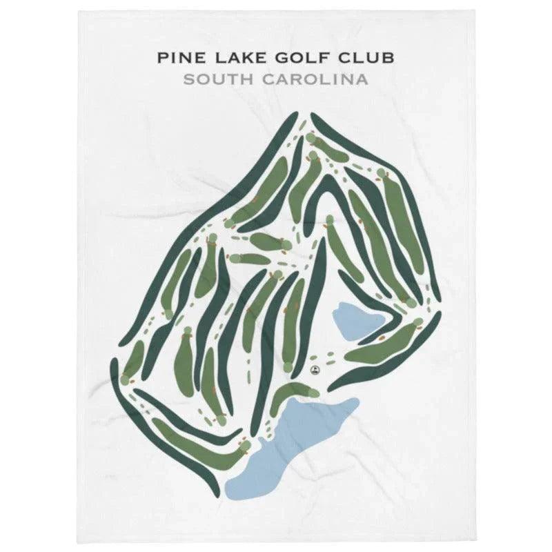 Pine Lake Golf Club, South Carolina - Printed Golf Courses