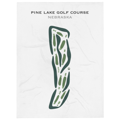 Pine Lake Golf Course, Nebraska - Printed Golf Courses