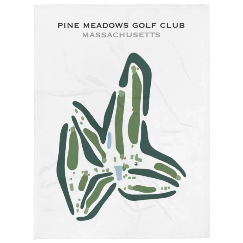 Pine Meadows Golf Club, Massachusetts - Printed Golf Courses