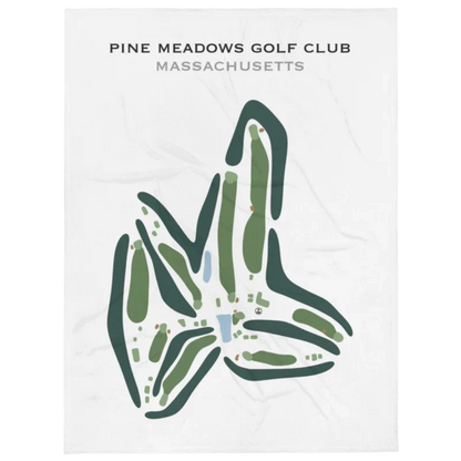 Pine Meadows Golf Club, Massachusetts - Printed Golf Courses