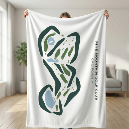 Pine Mountain Golf Club, California - Printed Golf Courses