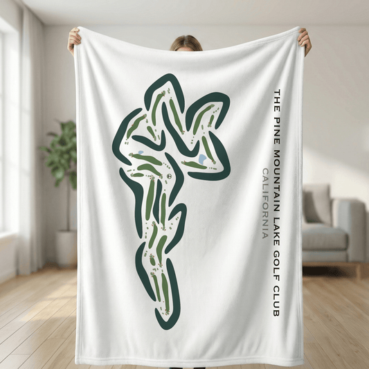 The Pine Mountain Lake Golf Club, California - Printed Golf Courses