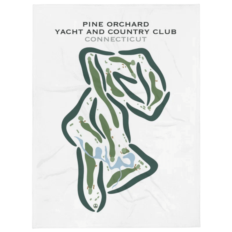 Pine Orchard Yacht And Country Club, Connecticut - Printed Golf Courses