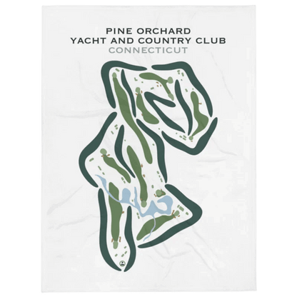 Pine Orchard Yacht And Country Club, Connecticut - Printed Golf Courses