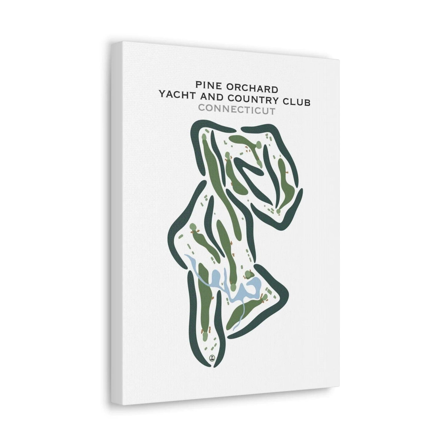 Pine Orchard Yacht And Country Club, Connecticut - Printed Golf Courses