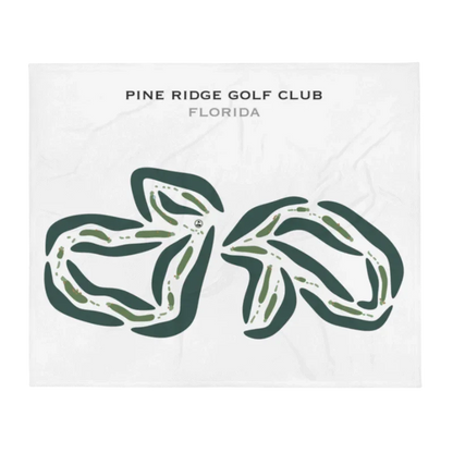 Pine Ridge Golf Club, Florida - Printed Golf Courses