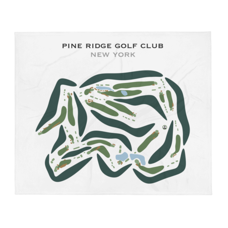 Pine Ridge Golf Club, New York - Printed Golf Courses