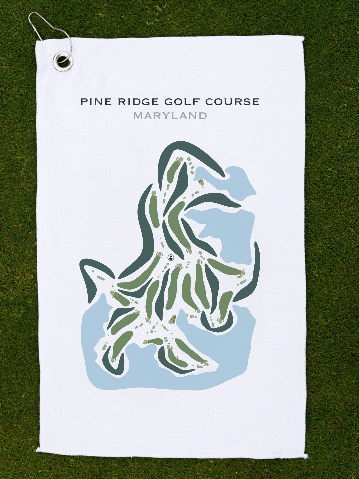 Pine Ridge Golf Course, Maryland - Printed Golf Courses