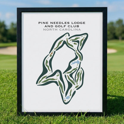 Pine Needles Lodge & Golf Club, North Carolina - Printed Golf Courses