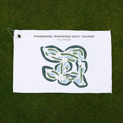 Pinebrook Ironwood Golf Course, Florida  - Printed Golf Courses