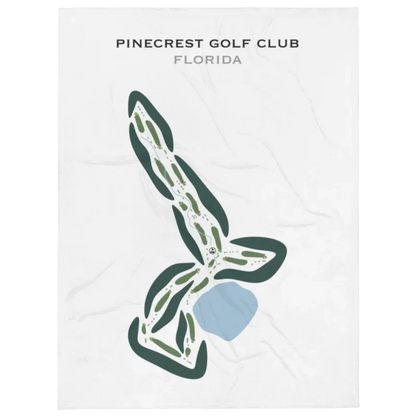 Pinecrest Golf Club, Florida  - Printed Golf Courses