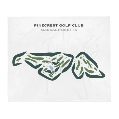 Pinecrest Golf Club, Massachusetts - Printed Golf Courses