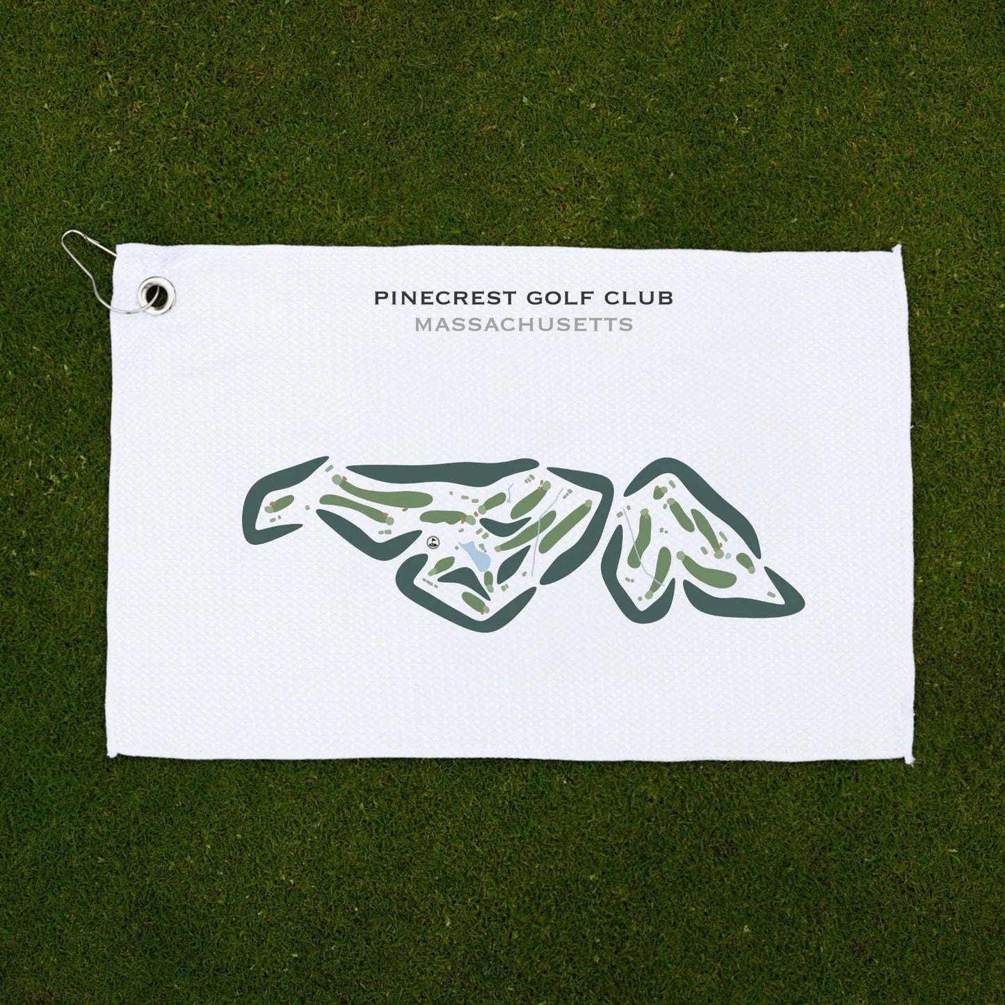 Pinecrest Golf Club, Massachusetts - Printed Golf Courses