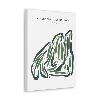 Pinecrest Golf Course, Idaho - Printed Golf Courses