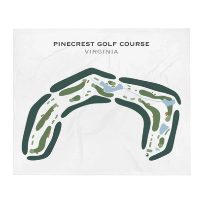 Pinecrest Golf Course, Virginia - Printed Golf Courses