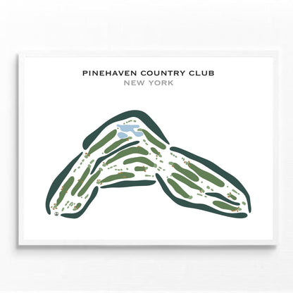 Pinehaven Country Club, New York - Printed Golf Courses