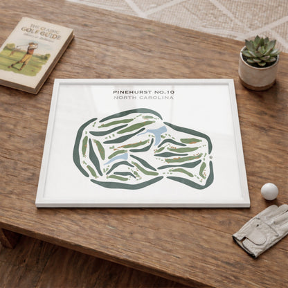 Pinehurst No. 10, North Carolina - Printed Golf Courses