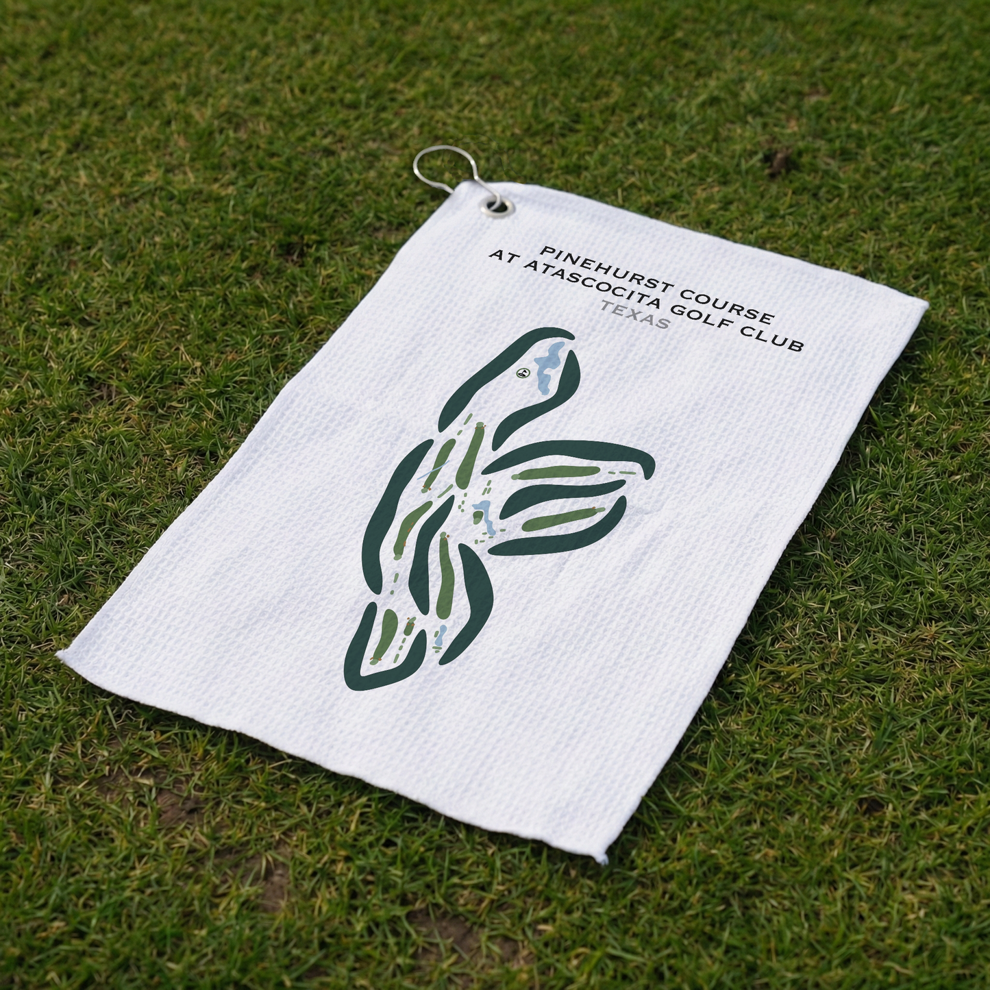 Pinehurst Course at Atascocita Golf Club, Texas - Printed Golf Courses